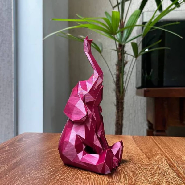 Elefante Decorativo 18cm em PLA - Image 4